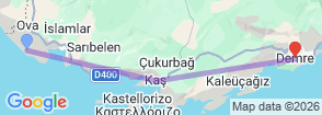 Tour route map