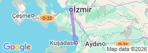 Tour route map