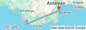 Tour route map