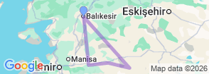Tour route map