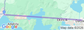 Tour route map