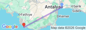 Tour route map