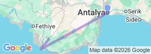 Tour route map