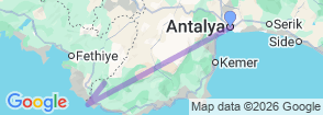 Tour route map