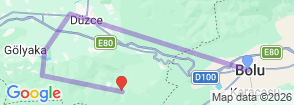 Tour route map