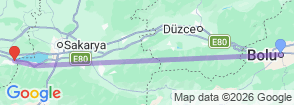 Tour route map