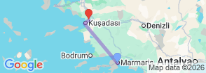 Tour route map