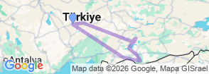 Tour route map