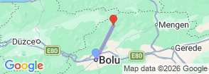 Tour route map