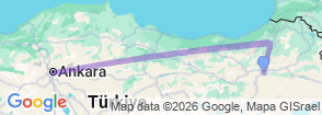 Tour route map