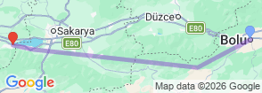 Tour route map