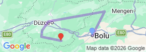 Tour route map