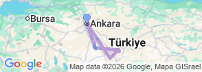 Tour route map
