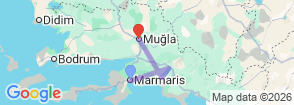 Tour route map
