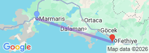 Tour route map