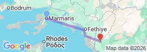 Tour route map