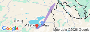 Tour route map