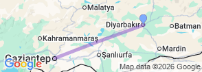 Tour route map
