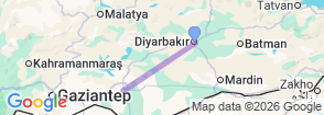 Tour route map