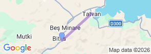 Tour route map