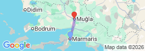 Tour route map