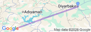 Tour route map