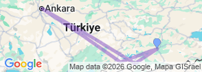 Tour route map