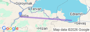 Tour route map