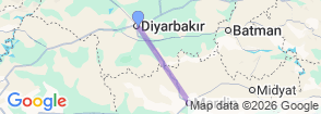 Tour route map