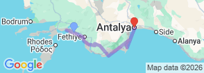 Tour route map