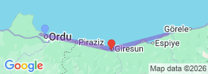 Tour route map