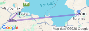 Tour route map