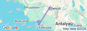 Tour route map