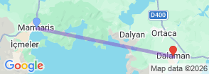 Tour route map