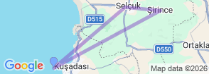 Tour route map