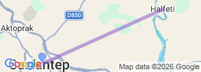 Tour route map