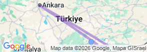 Tour route map