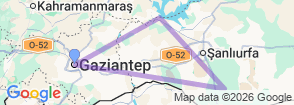 Tour route map