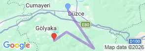 Tour route map