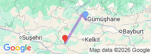 Tour route map