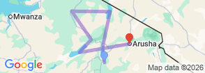 Tour route map