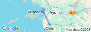 Tour route map