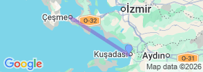 Tour route map