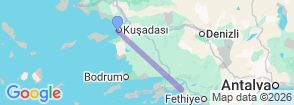 Tour route map