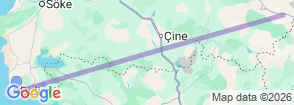 Tour route map