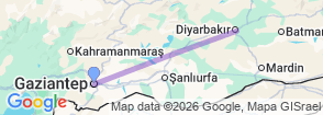 Tour route map