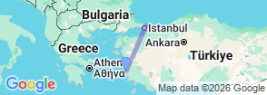 Tour route map
