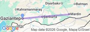 Tour route map