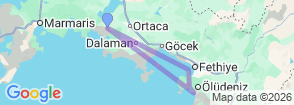 Tour route map