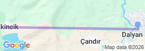 Tour route map